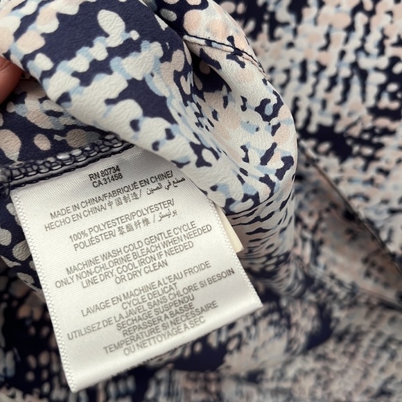 BCBGenerarion Short Sleeve Blouse with fun details - Picture 7 of 7